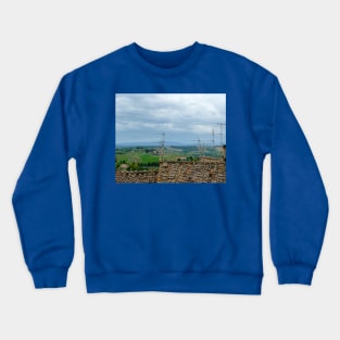 Tuscany from the Rooftops Crewneck Sweatshirt